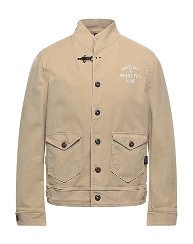 FAY Jacket Beige 99% Cotton, 1% Elastane
