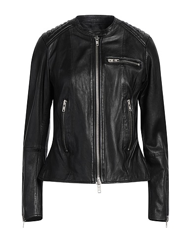 SWORD 6.6.44 Biker jacket Black 100% Lambskin