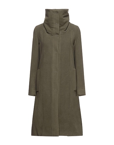 CROSSLEY Coat Military green 80% Virgin Wool, 20% Polyamide