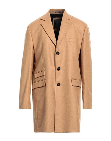 OFFICINA 36 Coat Camel 60% Wool, 30% Polyester, 10% Other Fibres
