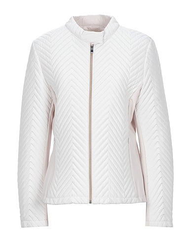 TOY G. Shell jacket Ivory 100% Polyester