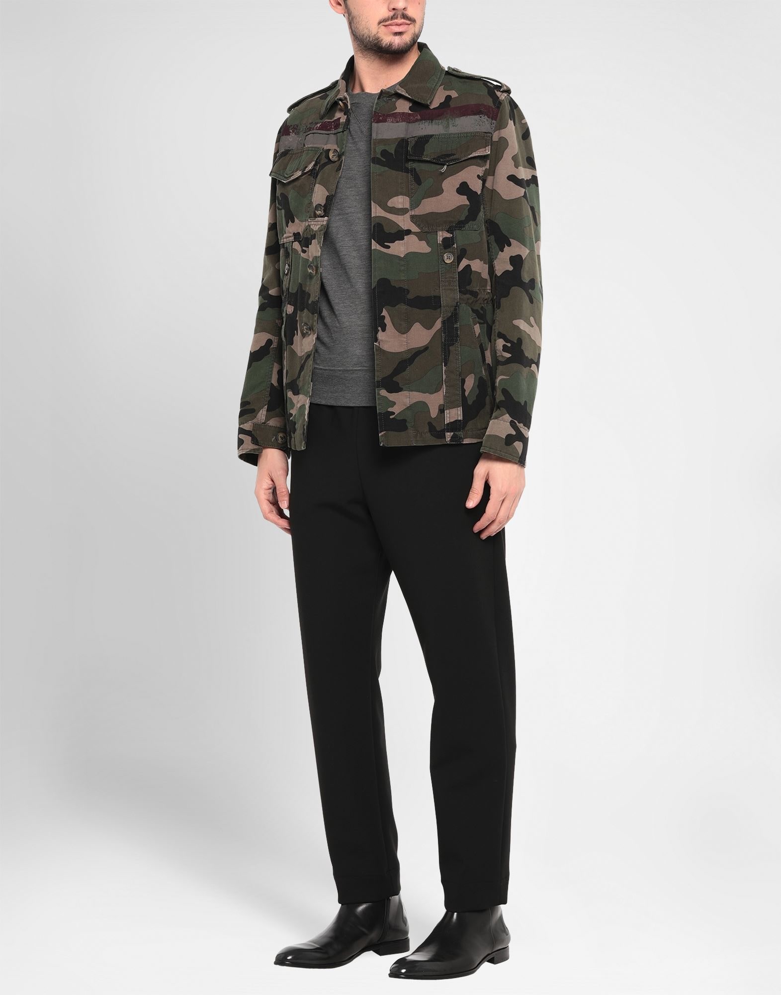 VALENTINO ミリタリージャケット 46 VALENTINO - 美品 ヴァレンティノ VALENTINO ジャケット ロック