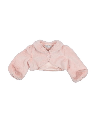 COLORICHIARI Teddy Coat Pink 100% Polyester