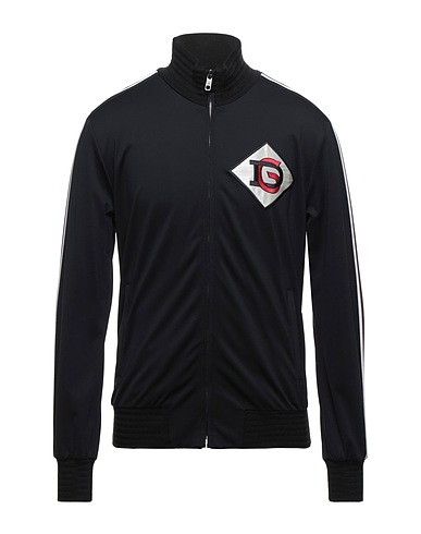 DOLCE&GABBANA Bomber Black 94% Polyamide, 6% Elastane, Silk, Viscose, Polyester
