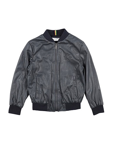 MANUEL RITZ Jacket Midnight blue 100% PES - Polyethersulfone, Viscose