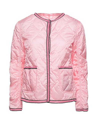 ERMANNO SCERVINO Jacket Pink 50% Polyester, 33% Polyamide, 17% Polypropylene, Viscose