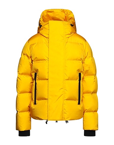 DSQUARED2 Shell  jacket Yellow 100% Polyamide, Polyester