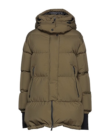 HERNO Shell jacket Military green 100% Polyester, Gore-Tex®