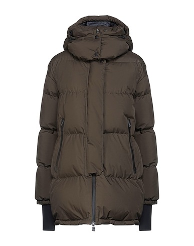 HERNO Shell jacket Khaki 100% Polyester, Gore-Tex®