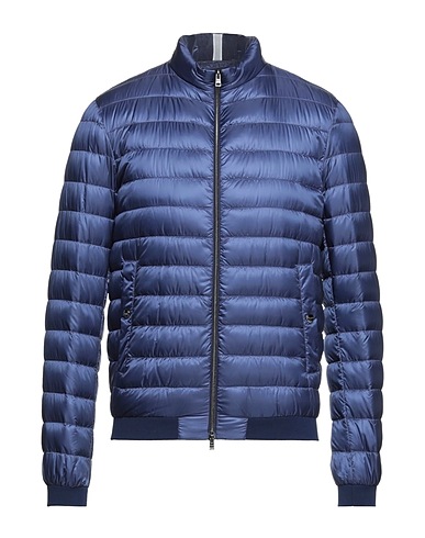 HERNO Shell  jacket Blue 100% Polyamide