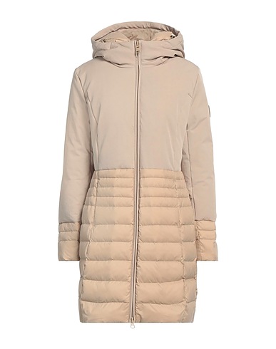 DEKKER Shell  jacket Beige 91% Polyamide, 9% Rubber