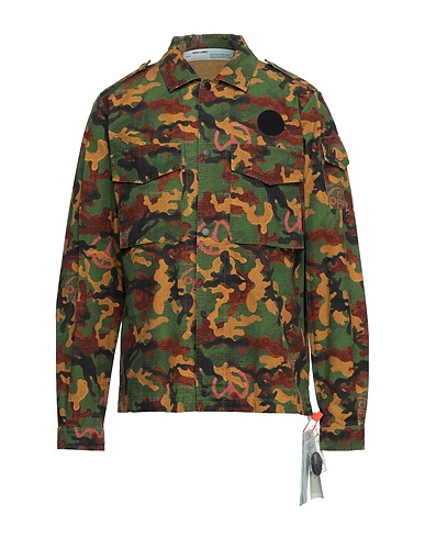 OFF-WHITE™ Jacket Green 100% Cotton, Polyester