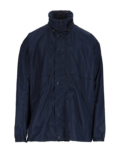 MOSCHINO Jacket Midnight blue 100% Polyamide, Polyester