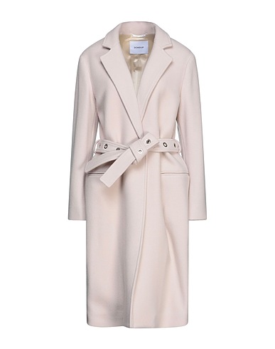 DONDUP Coat Light pink 80% Virgin Wool, 20% Polyamide