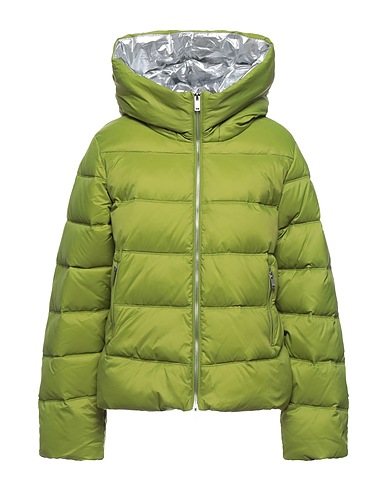 SILVIAN HEACH Shell jacket Light green 100% Polyamide