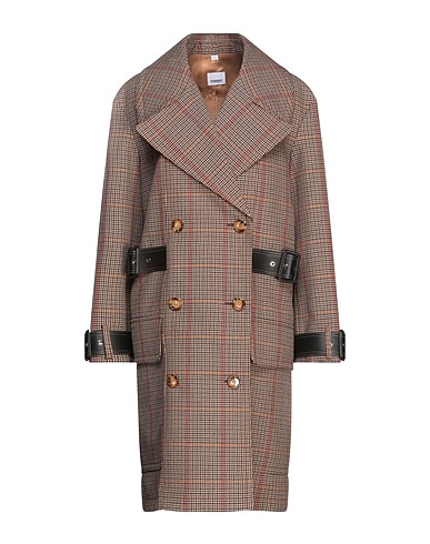 BURBERRY Coat Camel 100% Wool, Lambskin