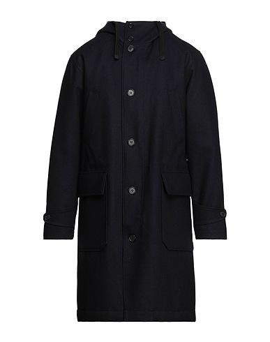 OFFICINE GÉNÉRALE Coat Midnight blue 60% Wool, 25% Polyester, 15% Polyurethane