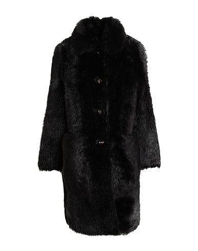 DESA 1972 Teddy Coat Black 100% Sheepskin