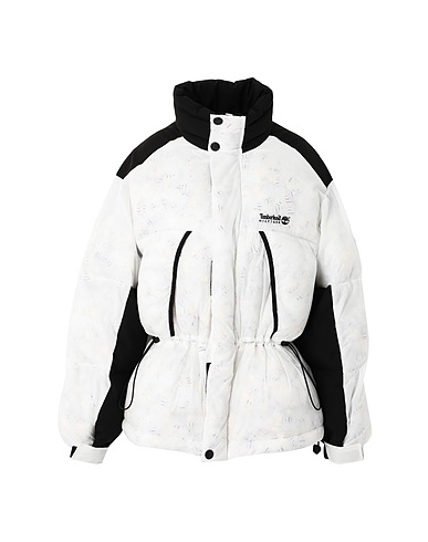 TOMMY HILFIGER x TIMBERLAND Steppjacke THXTBL RI TRANSPARENT JACKET
 Weiß 100% Polyamid