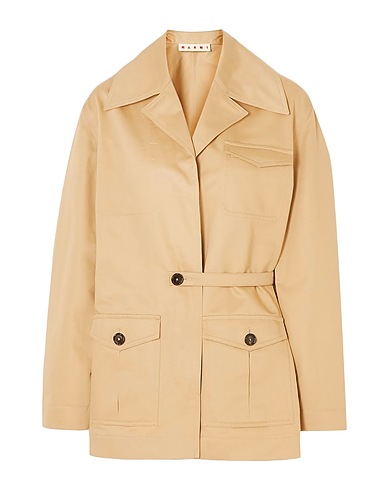 MARNI Jacket Camel 77% Cotton, 23% Linen