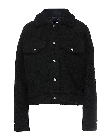 DR. DENIM Teddy Coat Black 100% Polyester