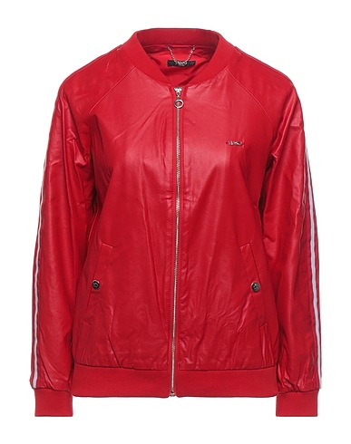 LIU •JO Bomber Pink 100% Viscose, Polyurethane resin