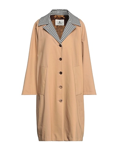 BARENA Coat Camel 100% Cotton, Polyester, Virgin Wool