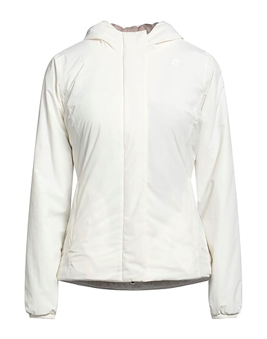 K-WAY Jacket White 100% Polyamide