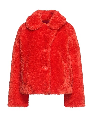 OOF WEAR Teddy Coat Arancione 100% Poliestere