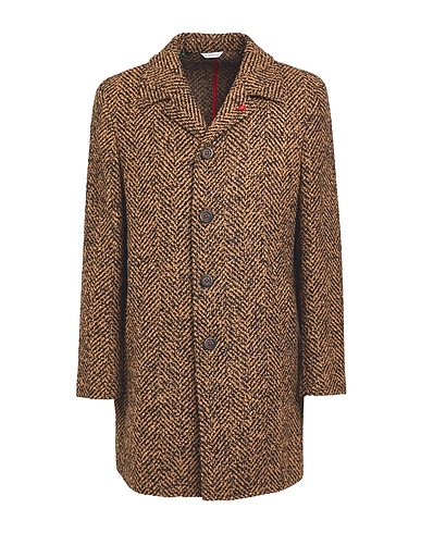 MANUEL RITZ Coat Beige 45% Acrylic, 20% Wool, 13% Polyamide, 11% Alpaca wool, 11% Polyester