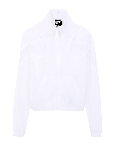 NIKE Jacket WOVEN JACKET
 White 100% Nylon