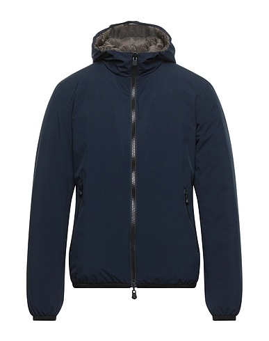 PEOPLE OF SHIBUYA Imbottito sintetico Blu notte 88% Poliestere, 12% Elastan, Poliammide