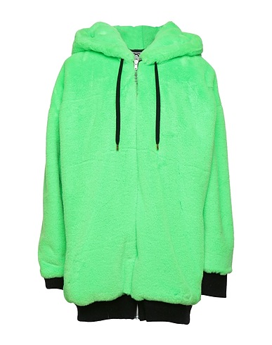 MAISON LAPONTE Teddy Coat Lime green 100% Polyester