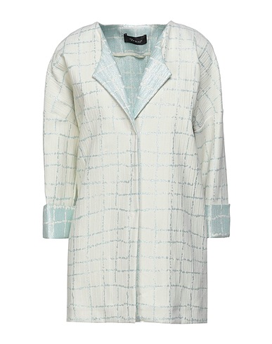 PRANI Soprabito Bianco 49% Cotone, 38% Poliestere, 11% Metallo, 2% Elastan