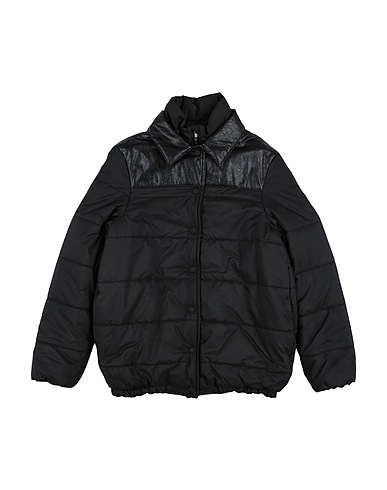 PHILOSOPHY di LORENZO SERAFINI Piumino Nero 100% Poliammide, Viscosa, Cotone, Altre Fibre, Fibra di metallo