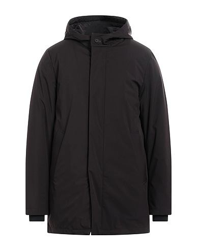PEOPLE OF SHIBUYA Cappotto Nero 88% Poliestere, 12% Elastan