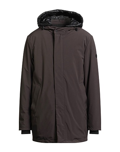 PEOPLE OF SHIBUYA Coat Charcoal 88% Polyester, 12% Elastane