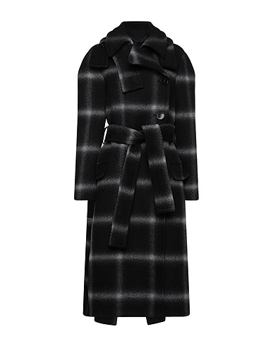 STELLA McCARTNEY Coat Black 100% Wool
