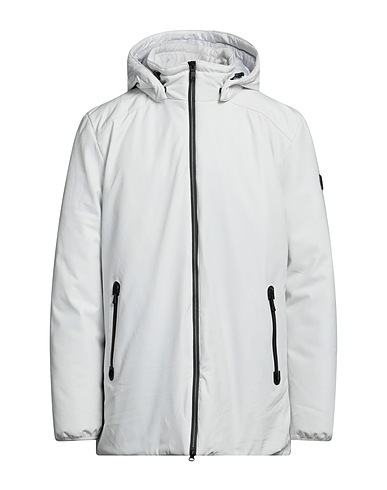 YES ZEE by ESSENZA Shell jacket Light grey 87% Nylon, 13% Elastane