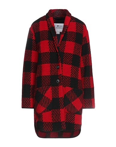 WOOLRICH Mantel Rot 70% Polyester, 30% Wolle