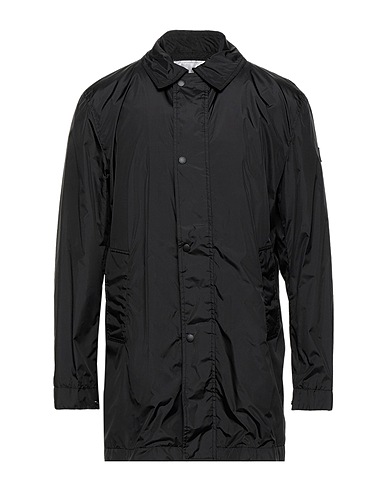 WOOLRICH 롱 자켓/코트 블랙 100% 폴리에스테르
