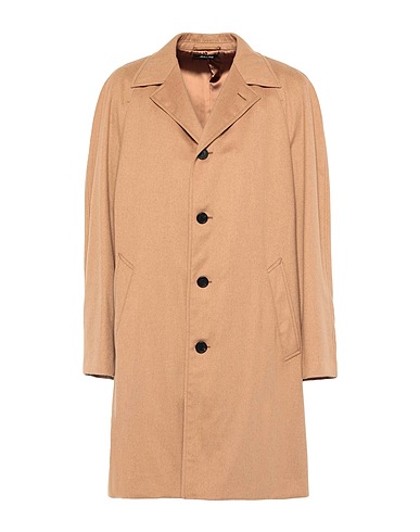 DUNHILL Lange Jacke Kamel 100% Kamelwolle