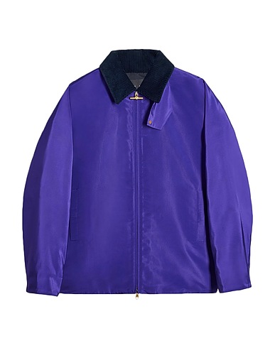 DUNHILL Jacke Violett 100% Maulbeerseide, Baumwolle