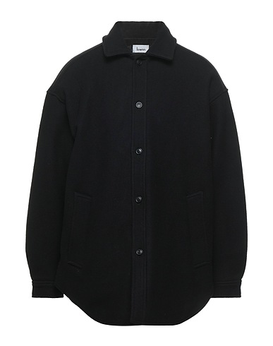 LOWNN Coat Black 90% Virgin Wool, 10% Cashmere