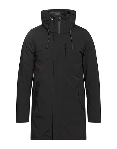 PEOPLE OF SHIBUYA Μπουφάν με επένδυση από πούπουλα Μαύρο 88% Πολυεστέρας, 12% Ελαστάνη