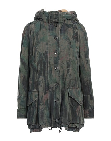 HIGH Coat Military green 60% Polyester, 40% Rayon