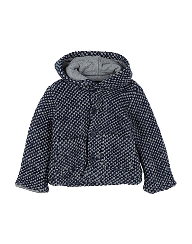 DANIELE ALESSANDRINI Coat Midnight blue 40% Polyester, 40% Virgin Wool, 20% Acetate