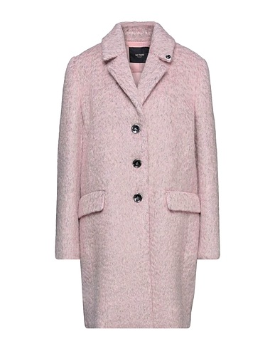 MY TWIN TWINSET Coat Pink 50% Polyester, 40% Wool, 10% Mohair wool