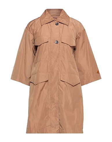 ADD Full-length jacket Camel 100% Polyester