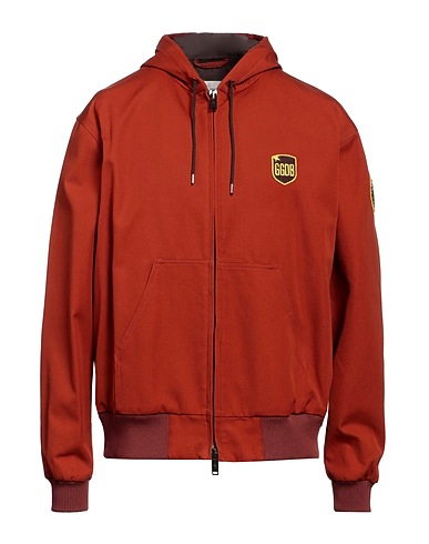 GOLDEN GOOSE Bomber Brick 73% Cotton, 27% Virgin Wool